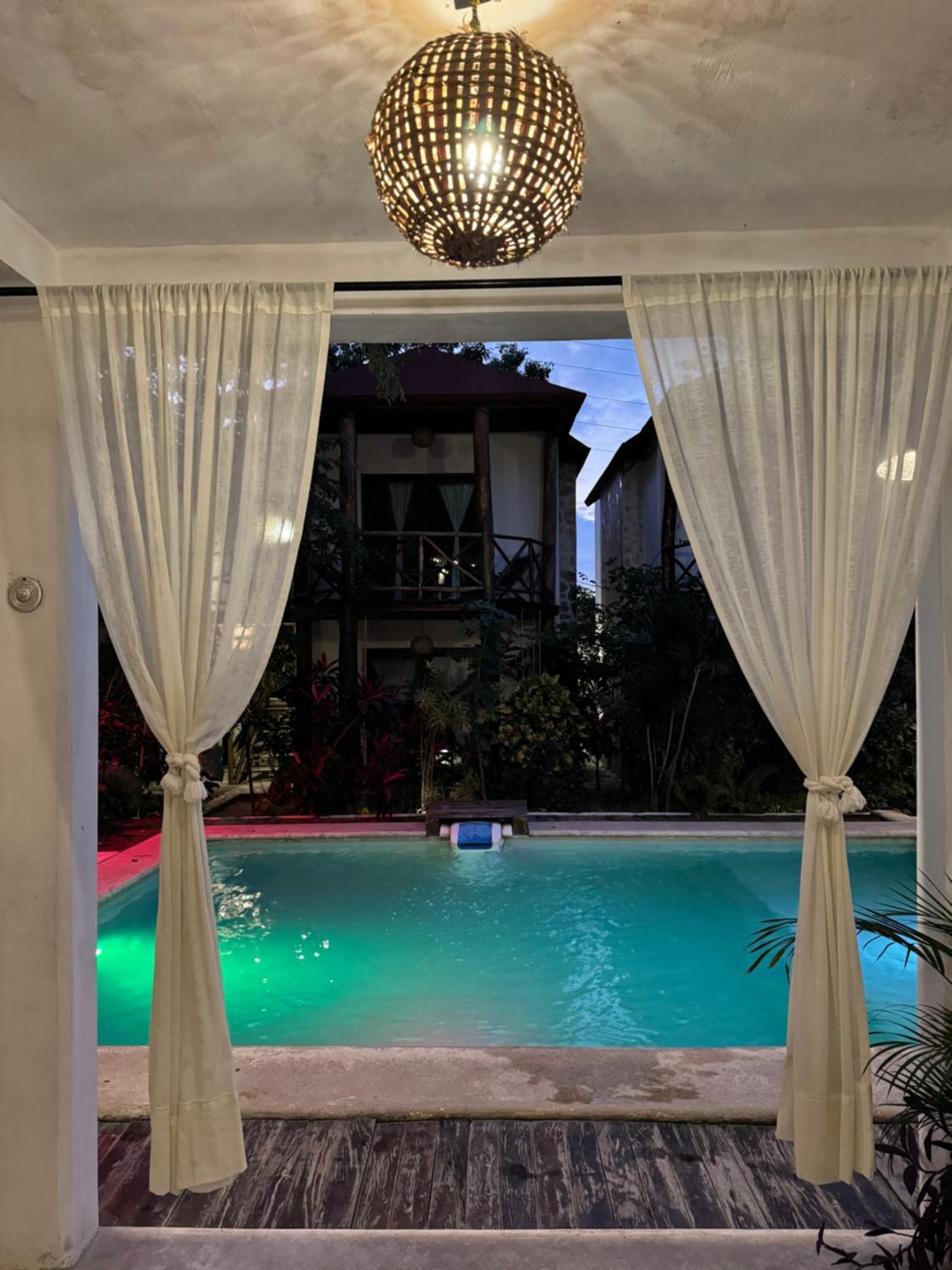 Cabanas Laguna Isla Aguada Dış mekan fotoğraf
